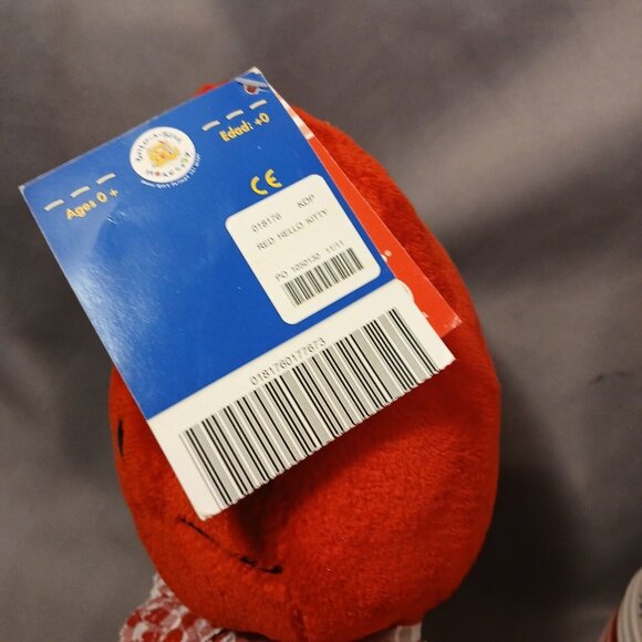 Hello Kitty Build-A-Bear BAB Sanrio Red Gingham Heart Limited Edition NO Bow TAG - Picture 10 of 14